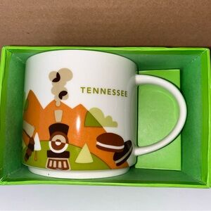 Starbucks Tennessee You Are Here Collectable Coffee Mug Cup 14 Oz New in Box
